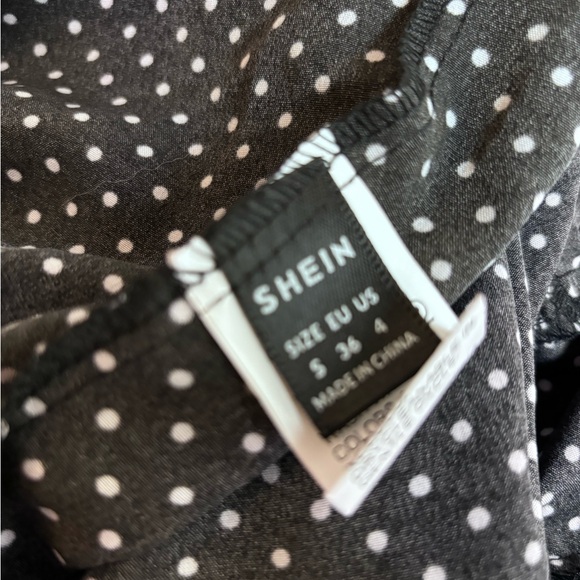 SHEIN Polka Dot Ruffle Dress - Picture 8 of 10